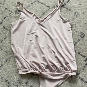 express pale pink body suit